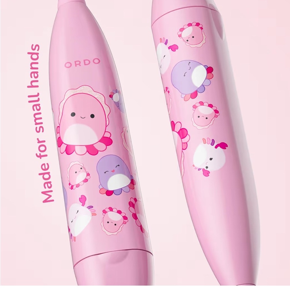 Pink and Purple Kawaii Cartoon Character Markers